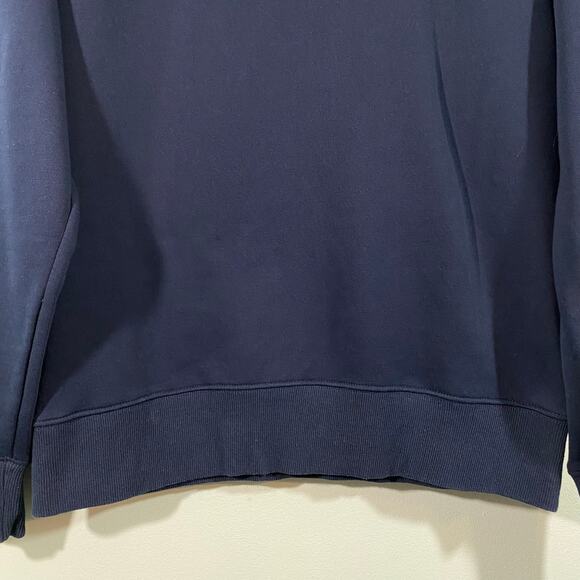 Boxraw Men's Navy Gorilla Patch Pullover Sweatshirt Size L - Picture 3 of 11